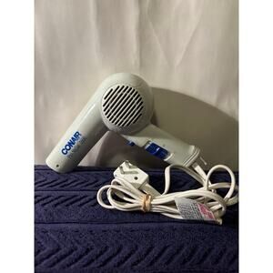 Vintage Conair Pro Style 1600 Hair Dryer Model 087D TESTED Cool & Hot Air